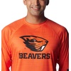 Columbia Men’s Collegiate Terminal Tackle Heather Long Sleeve Shirt(Osu – Tangy Orange Heather)