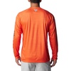Columbia Men’s Collegiate Terminal Tackle Heather Long Sleeve Shirt(Osu – Tangy Orange Heather)