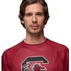Columbia Men’s Collegiate Terminal Tackle Heather Long Sleeve Shirt(Sc – Beet Heather)