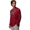 Columbia Men’s Collegiate Terminal Tackle Heather Long Sleeve Shirt(Sc – Beet Heather)
