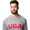 Columbia Men’s Collegiate Terminal Tackle Heather Long Sleeve Shirt(Uga – Columbia Grey Heather)