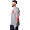 Columbia Men’s Collegiate Terminal Tackle Heather Long Sleeve Shirt(Uga – Columbia Grey Heather)