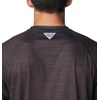 Columbia Men’s Collegiate Terminal Tackle Heather Long Sleeve Shirt(Uga – Shark Heather)