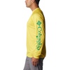 Columbia Men’s Collegiate Terminal Tackle Heather Long Sleeve Shirt(Uo – Yellow Glo Heather)