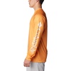 Columbia Men’s Collegiate Terminal Tackle Heather Long Sleeve Shirt(Ut – Solarize Heather)