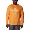 Columbia Men’s Collegiate Terminal Tackle Heather Long Sleeve Shirt(Ut – Solarize Heather)