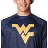 Columbia Men’s Collegiate Terminal Tackle Heather Long Sleeve Shirt(Wv – Collegiate Navy Heather)