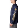 Columbia Men’s Collegiate Terminal Tackle Heather Long Sleeve Shirt(Wv – Collegiate Navy Heather)