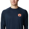 Columbia Men’s Collegiate Terminal Tackle Long Sleeve Shirt(Aub – Collegiate Navy/Spark Orange)