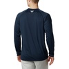 Columbia Men’s Collegiate Terminal Tackle Long Sleeve Shirt(Aub – Collegiate Navy/Spark Orange)