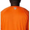Columbia Men’s Collegiate Terminal Tackle Long Sleeve Shirt(Cle – Spark Orange)