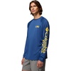 Columbia Men’s Collegiate Terminal Tackle Long Sleeve Shirt(Lsu – Carbon)