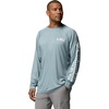 Columbia Men’s Collegiate Terminal Tackle Long Sleeve Shirt(Lsu – Crushed Blue)