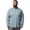 Columbia Men’s Collegiate Terminal Tackle Long Sleeve Shirt(Lsu – Crushed Blue)