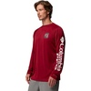 Columbia Men’s Collegiate Terminal Tackle Long Sleeve Shirt(Sc – Beet/White)