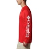 Columbia Men’s Collegiate Terminal Tackle Long Sleeve Shirt(Uga – Bright Red/White)