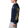 Columbia Men’s Collegiate Terminal Tackle Long Sleeve Shirt(Um – Collegiate Navy/Collegiate Yellow)