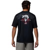 Columbia Men’s Collegiate Terminal Tackle Short Sleeve Shirt Os – Black