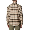 Columbia Men’s Cornell Woods Flannel Long Sleeve Shirt(Ancient Fossil Med Window Tartan)