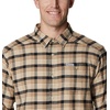 Columbia Men’s Cornell Woods Flannel Long Sleeve Shirt(Ancient Fossil Med Window Tartan)