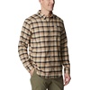 Columbia Men’s Cornell Woods Flannel Long Sleeve Shirt(Ancient Fossil Med Window Tartan)