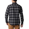 Columbia Men’s Cornell Woods Flannel Long Sleeve Shirt(Black Multi Tartan)
