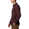 Columbia Men’s Cornell Woods Flannel Long Sleeve Shirt(Black Plaid)