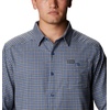 Columbia Men’s Cornell Woods Flannel Long Sleeve Shirt(Bluestone Plaid)