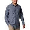 Columbia Men’s Cornell Woods Flannel Long Sleeve Shirt(Bluestone Plaid)