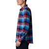Columbia Men’s Cornell Woods Flannel Long Sleeve Shirt(Bright Aqua Buffalo Check)