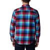 Columbia Men’s Cornell Woods Flannel Long Sleeve Shirt(Bright Aqua Buffalo Check)