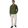 Columbia Men’s Cornell Woods Flannel Long Sleeve Shirt(Canteen Buffalo Check)