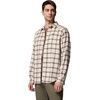Columbia Men’s Cornell Woods Flannel Long Sleeve Shirt(Chalk Quad Check)