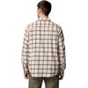 Columbia Men’s Cornell Woods Flannel Long Sleeve Shirt(Chalk Quad Check)