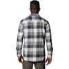 Columbia Men’s Cornell Woods Flannel Long Sleeve Shirt(City Grey Ombre Buffalo)