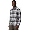 Columbia Men’s Cornell Woods Flannel Long Sleeve Shirt(City Grey Ombre Buffalo)