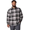 Columbia Men’s Cornell Woods Flannel Long Sleeve Shirt(City Grey Ombre Buffalo)