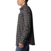 Columbia Men’s Cornell Woods Flannel Long Sleeve Shirt(City Grey Tartan Ombre)