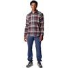 Columbia Men’s Cornell Woods Flannel Long Sleeve Shirt(Collegiate Navy Classic Multi Tartan)