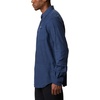 Columbia Men’s Cornell Woods Flannel Long Sleeve Shirt(Collegiate Navy Houndstooth)
