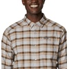 Columbia Men’s Cornell Woods Flannel Long Sleeve Shirt(Columbia Grey Med Window Tartan)