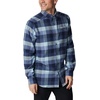 Columbia Men’s Cornell Woods Flannel Long Sleeve Shirt(Dark Mountain Buffalo Check)