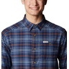 Columbia Men’s Cornell Woods Flannel Long Sleeve Shirt(Dark Mountain Multi Tartan)