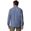Columbia Men’s Cornell Woods Flannel Long Sleeve Shirt(Dark Mountain Quad Check)