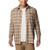 Columbia Men’s Cornell Woods Flannel Long Sleeve Shirt(Delta Tartan Ombre)