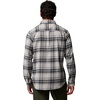 Columbia Men’s Cornell Woods Flannel Long Sleeve Shirt(Flint Grey Texture Plaid)