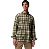 Columbia Men’s Cornell Woods Flannel Long Sleeve Shirt(Greenscape Backland Tartan)