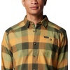 Columbia Men’s Cornell Woods Flannel Long Sleeve Shirt(Greenscape Ombre Buffalo)