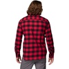 Columbia Men’s Cornell Woods Flannel Long Sleeve Shirt(Mountain Red Buffalo Check)