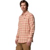 Columbia Men’s Cornell Woods Flannel Long Sleeve Shirt(Mountain Red Quad Check)
